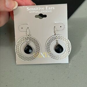 MIXIT Silver toned Dangle Earrings NWT